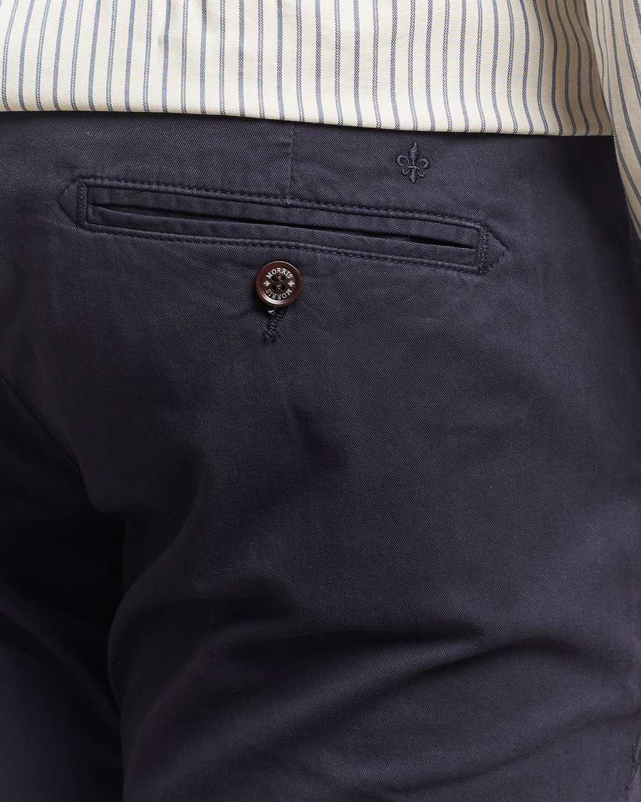 Men | Trousers | Morris | Jeffrey Summer Chino Dark Blue