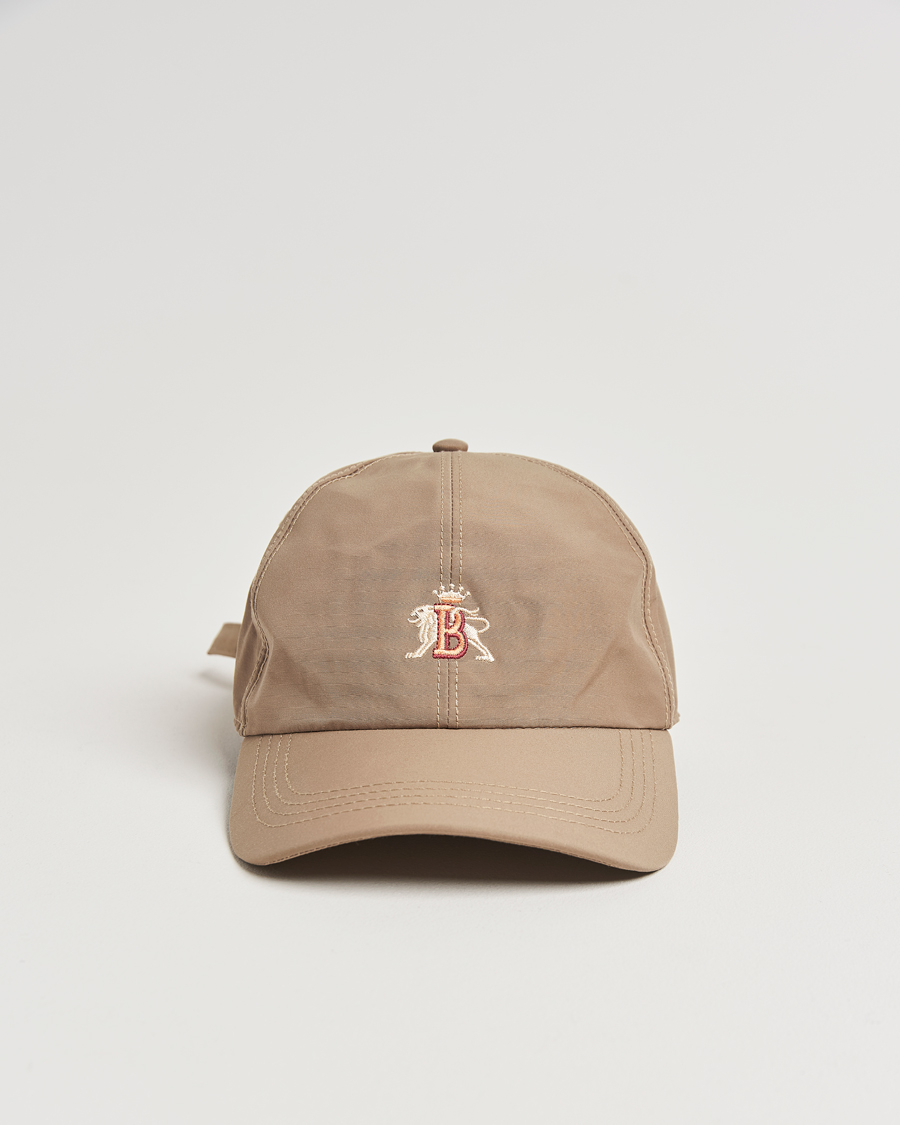 Men | Hats & Caps | Baracuta | Cloth Baseball Cap Tan