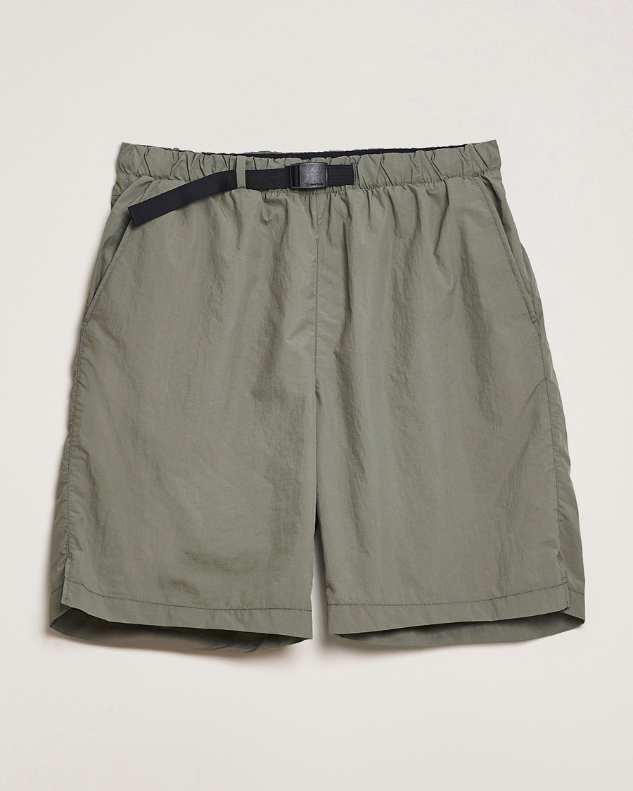 Men | Shorts | Snow Peak | Nylon Tussah Shorts Light Olive