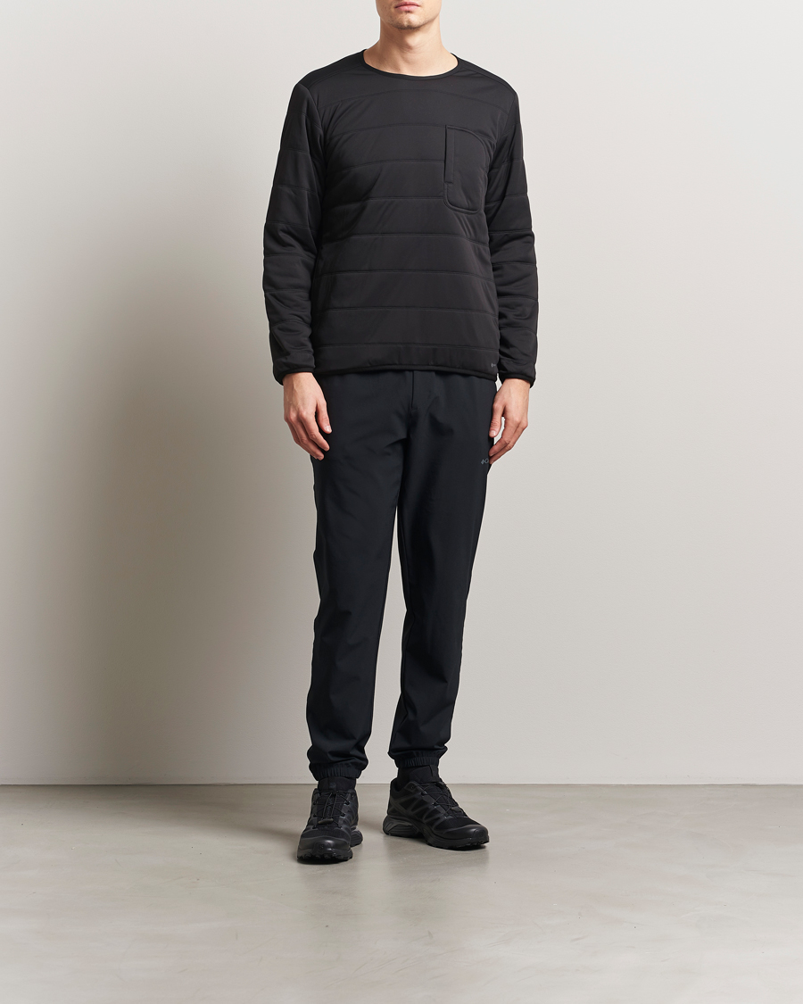 Men | Sweaters & Knitwear | Snow Peak | Flexible Insulated Pullover Black