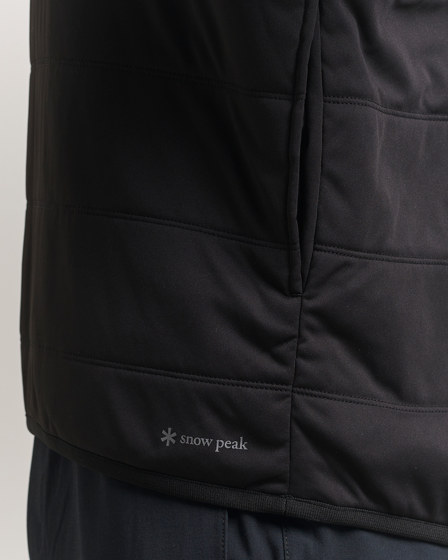 Men | Sweaters & Knitwear | Snow Peak | Flexible Insulated Pullover Black
