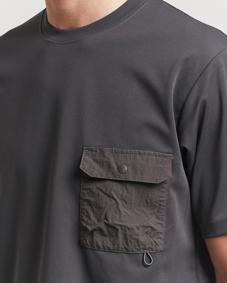 Men | T-Shirts | Snow Peak | Insect Shield T-Shirt Charcoal