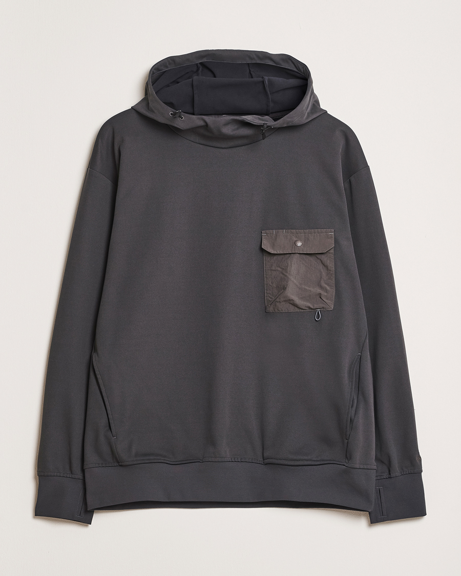Men | Sweaters & Knitwear | Snow Peak | Insect Shield Hoodie Charcoal