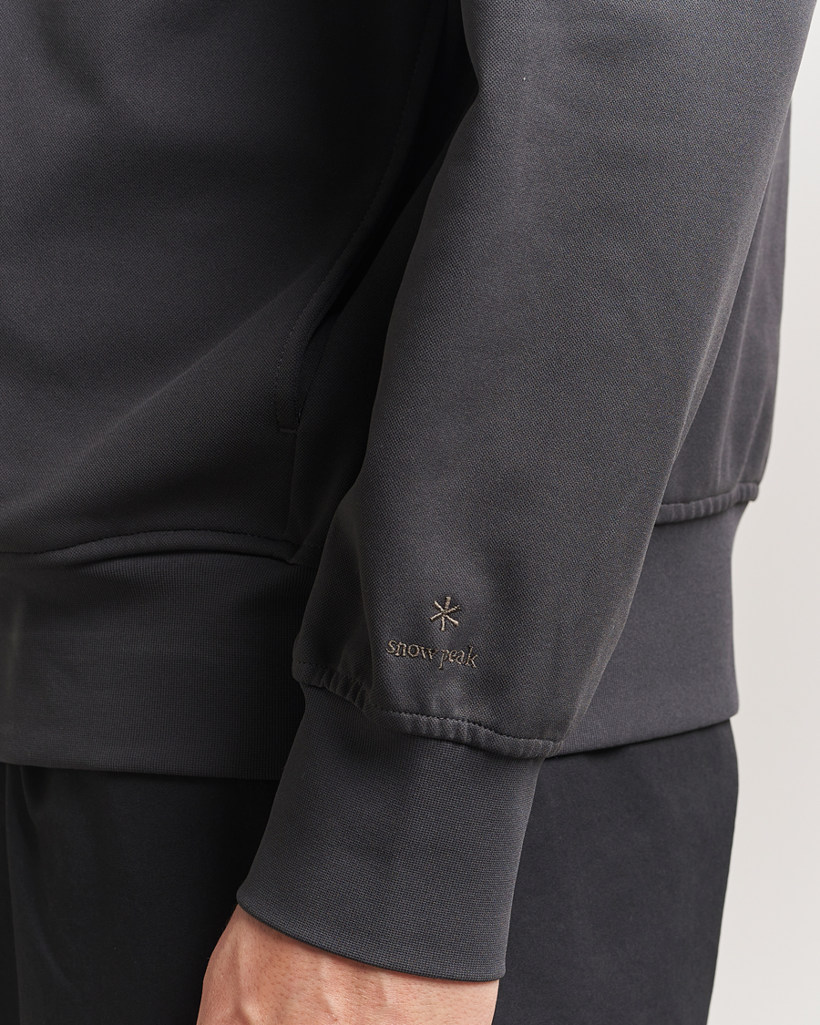 Men | Sweaters & Knitwear | Snow Peak | Insect Shield Hoodie Charcoal
