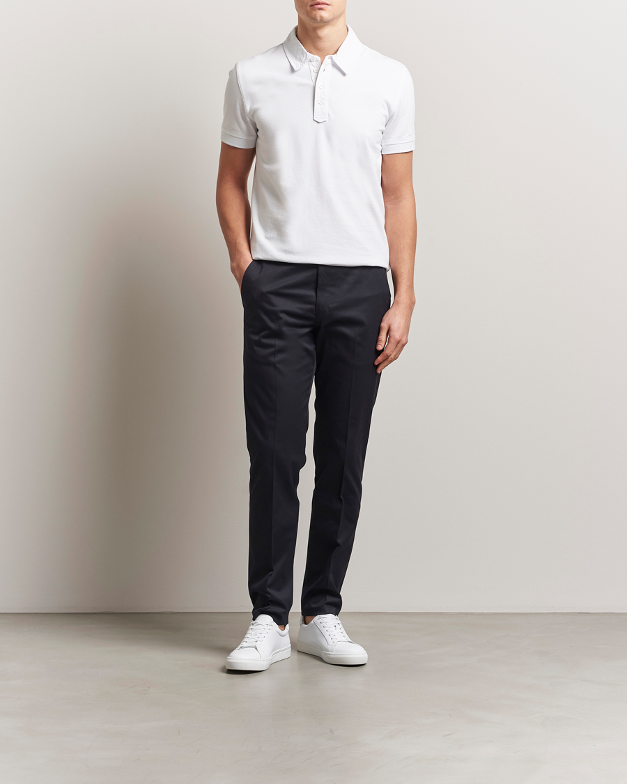 Men | Trousers | Tiger of Sweden | Tenuta Cotton Chinos Light Ink