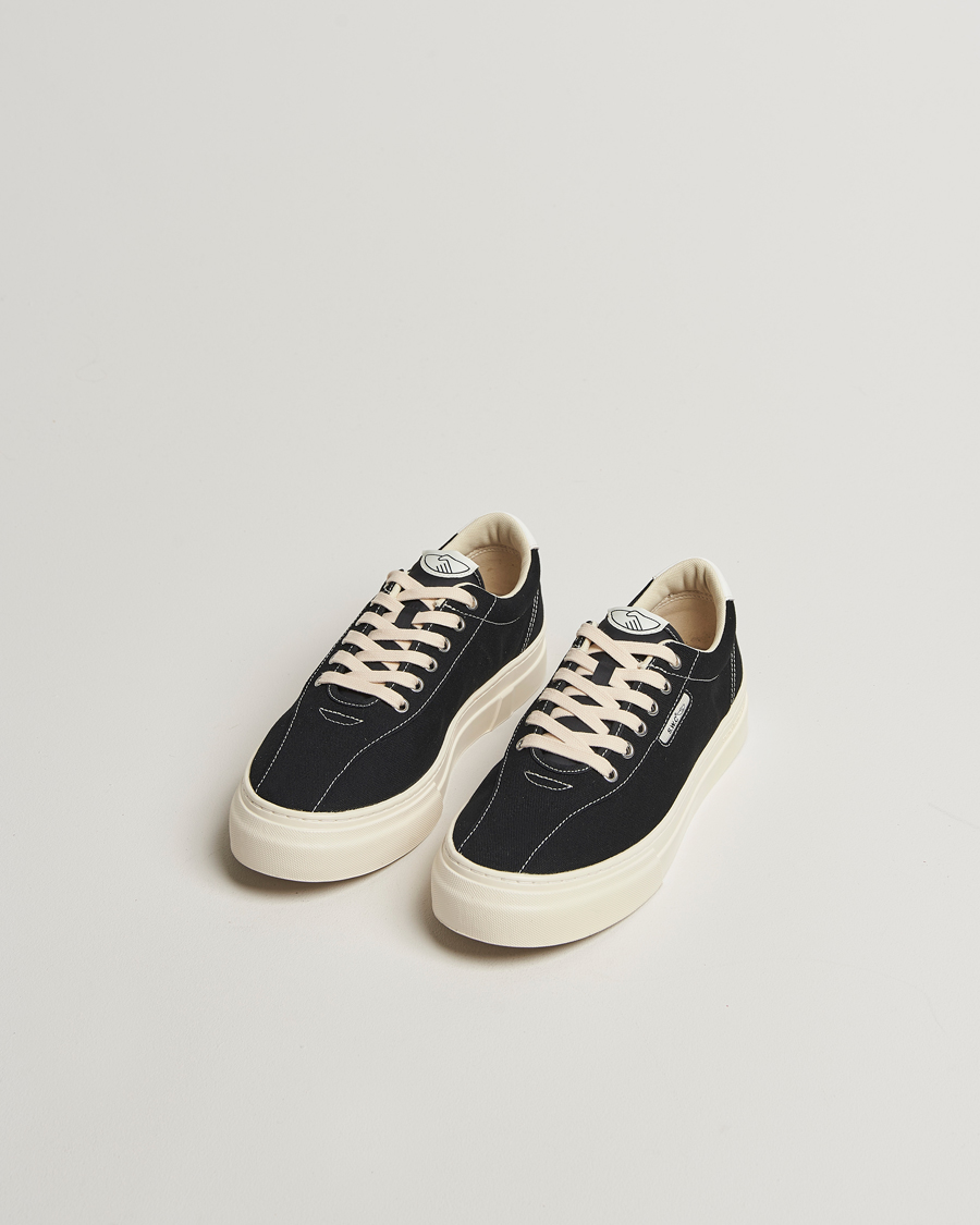 Men | Sneakers | Stepney Workers Club | Dellow 02 Cupsole Canvas Sneaker Black