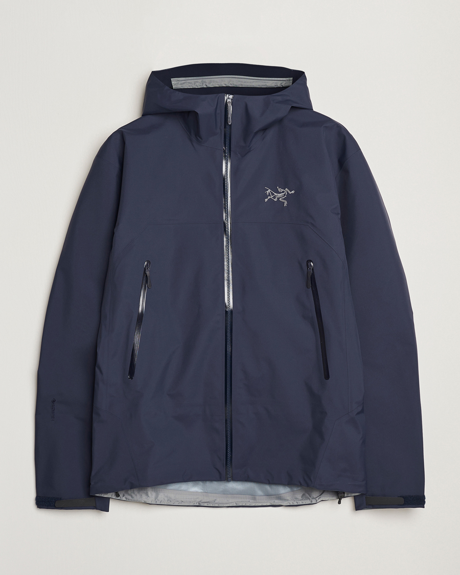 Men | Coats & Jackets | Arc'teryx | Beta Gore-Tex Jacket Black Sapphire