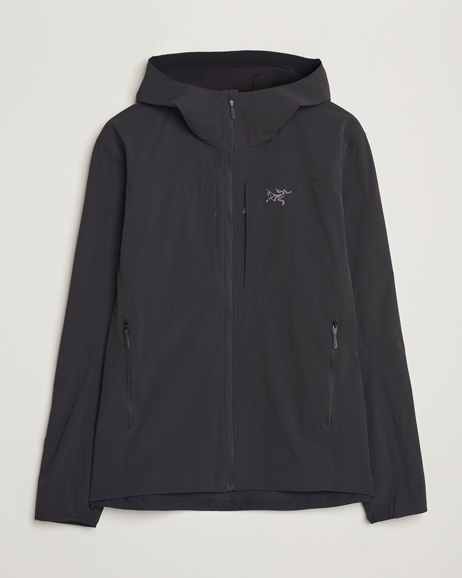 Men | Coats & Jackets | Arc'teryx | Gamma Lightweight Softshell Hooded Jacket Black