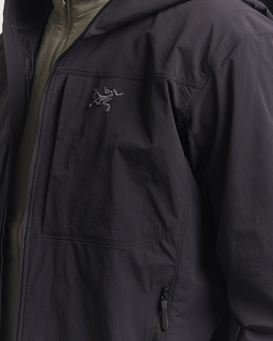 Men | Coats & Jackets | Arc'teryx | Gamma Lightweight Softshell Hooded Jacket Black