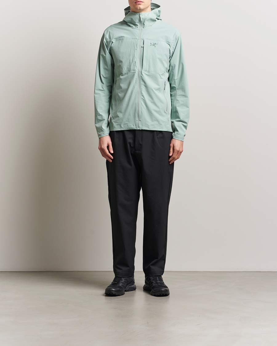 Men | Coats & Jackets | Arc'teryx | Gamma Lightweight Softshell Hooded Jacket Stone Green