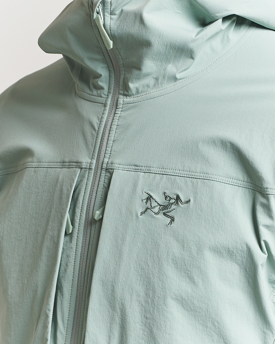 Men | Coats & Jackets | Arc'teryx | Gamma Lightweight Softshell Hooded Jacket Stone Green