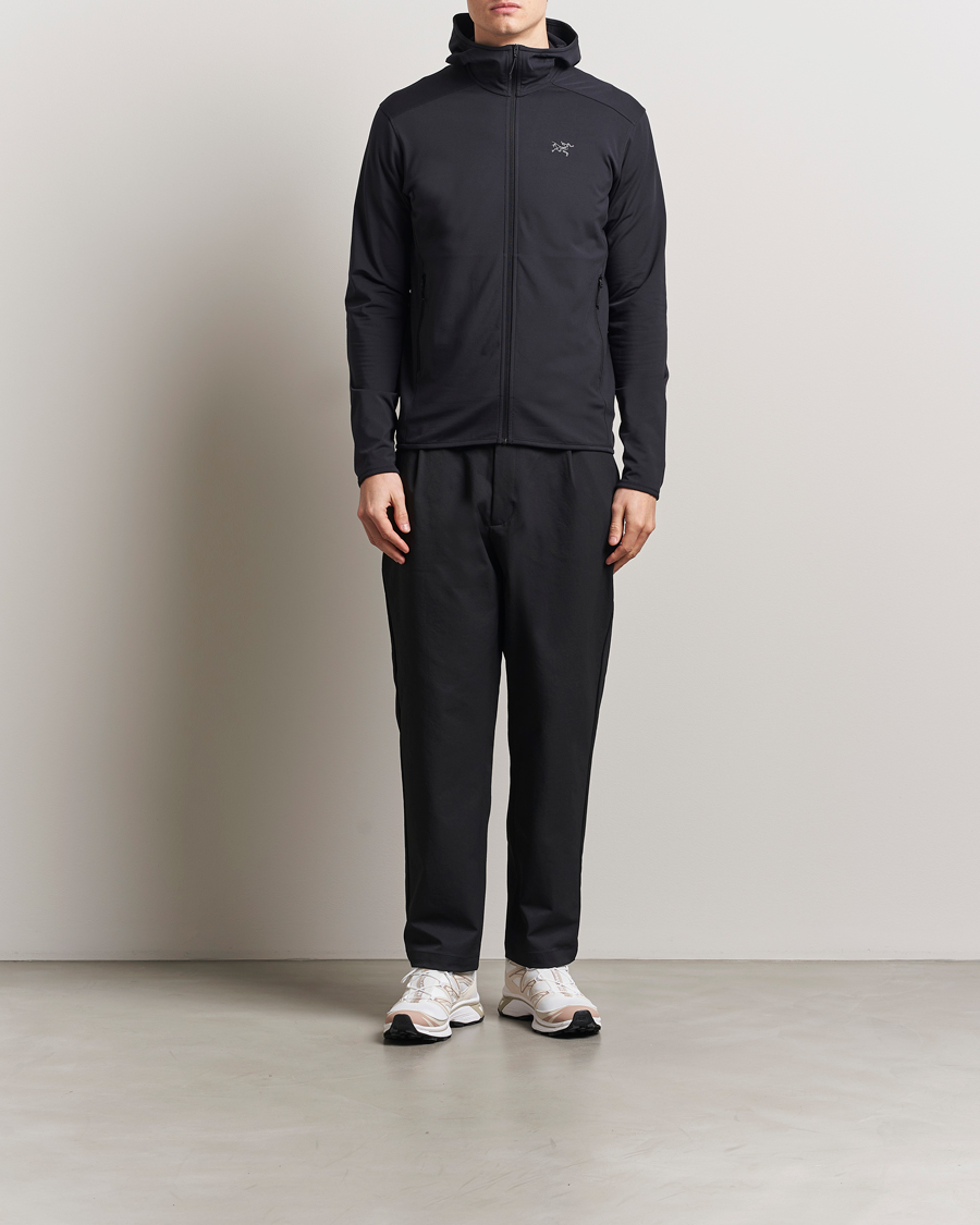 Men | Sweaters & Knitwear | Arc'teryx | Kyanite Lightweight Full Zip Hoodie Black