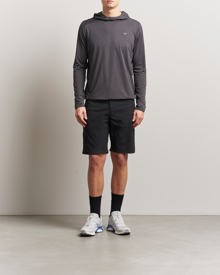 Men | Sweaters & Knitwear | Arc'teryx | Cormac Hoodie Black Heather