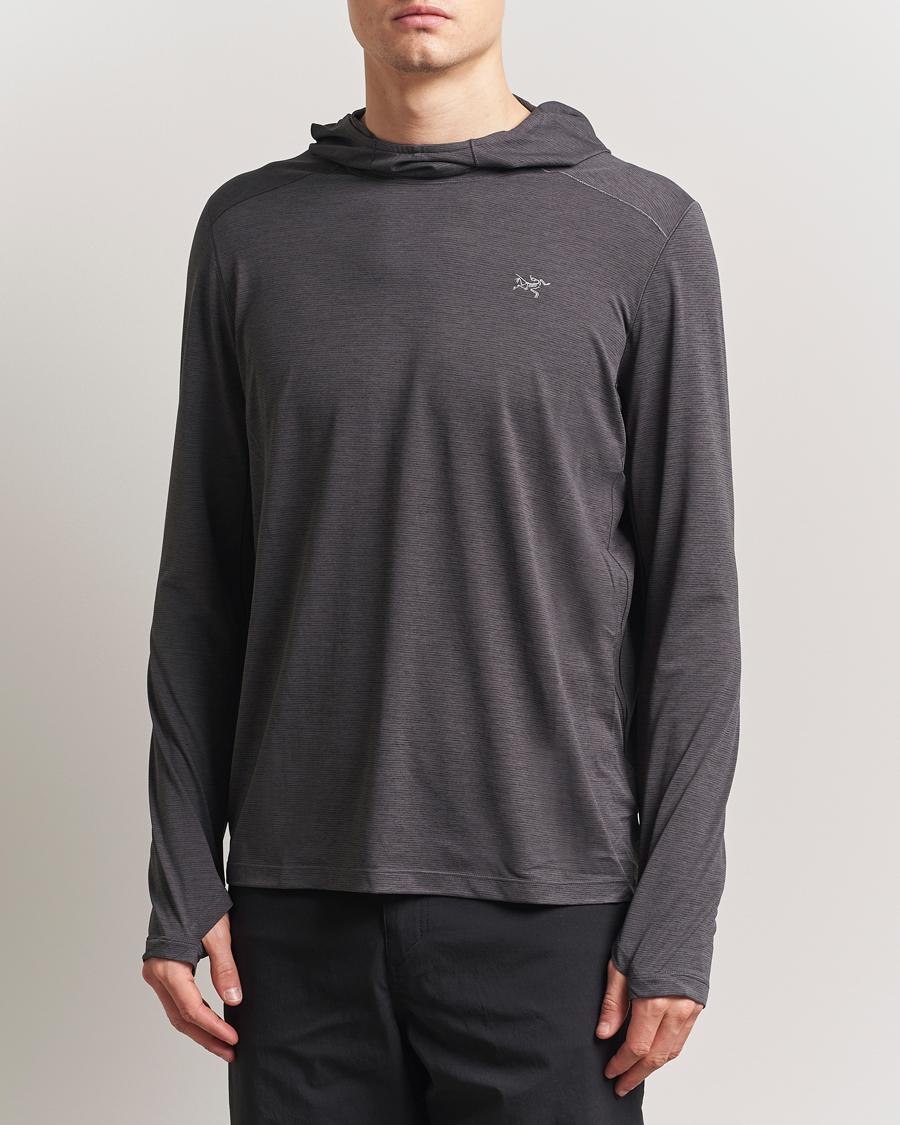 Men | Sweaters & Knitwear | Arc'teryx | Cormac Hoodie Black Heather