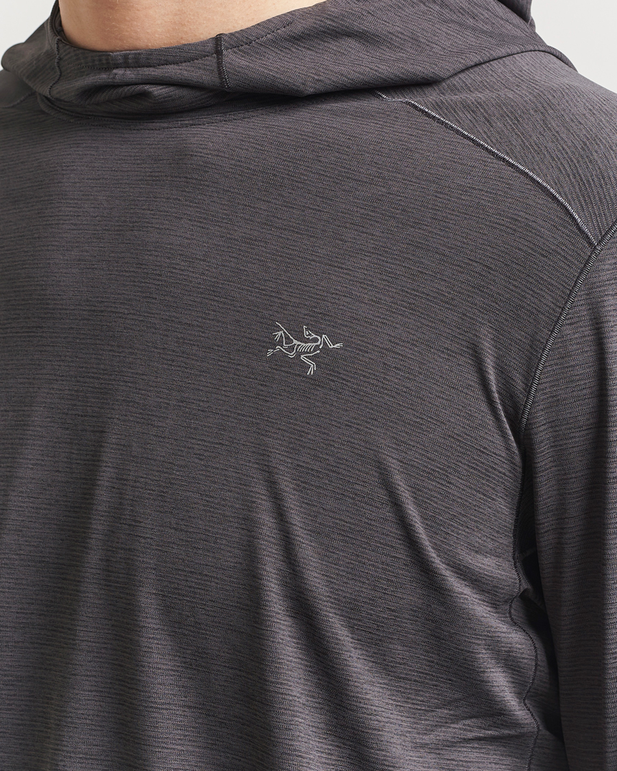 Men | Sweaters & Knitwear | Arc'teryx | Cormac Hoodie Black Heather