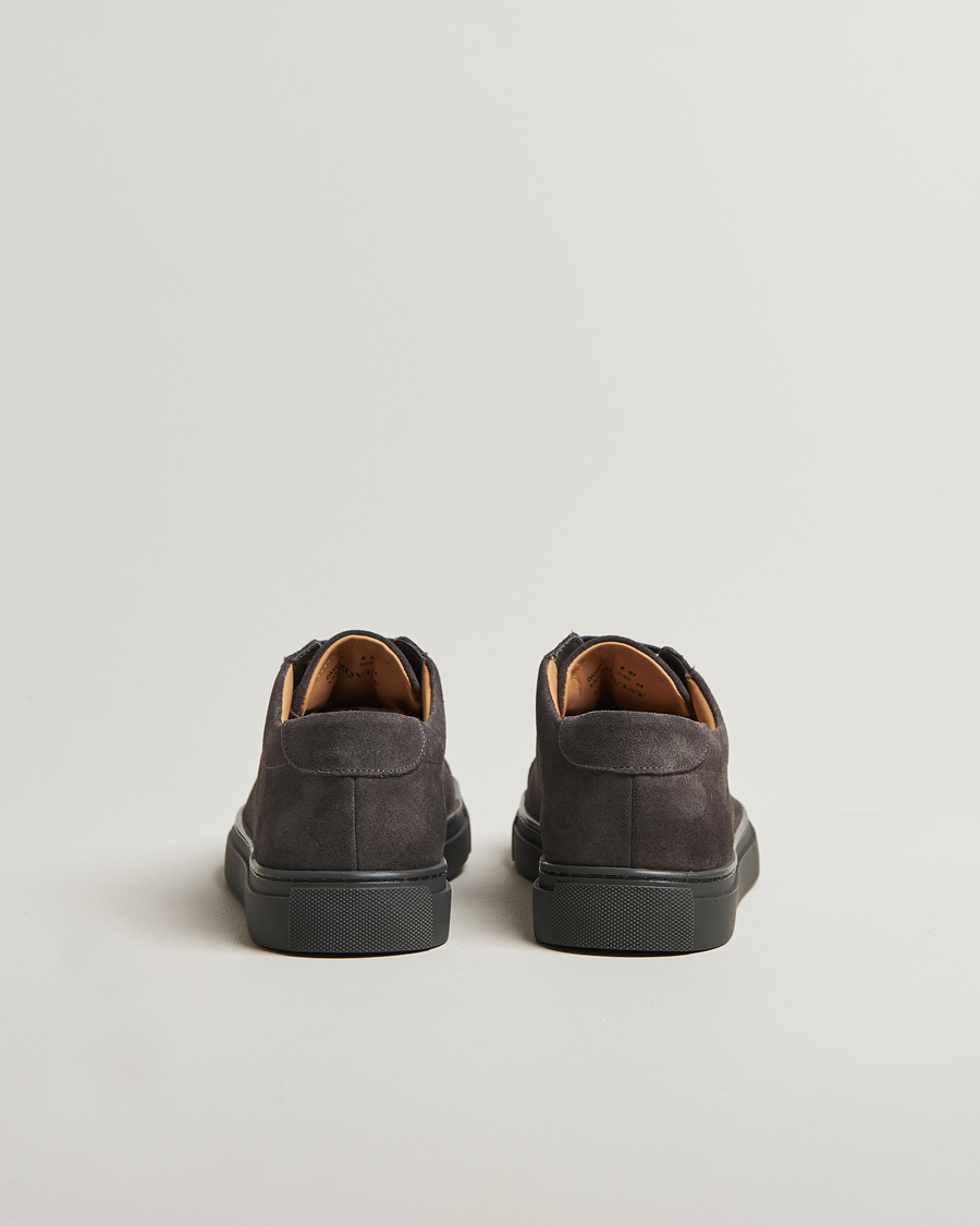 Men | Sneakers | Myrqvist | Oaxen Monochrome II Sneaker Dark Grey Suede