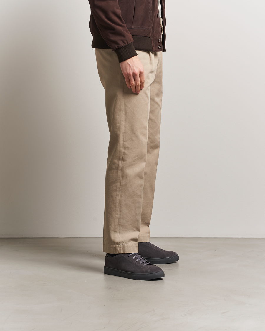 Men | Sneakers | Myrqvist | Oaxen Monochrome II Sneaker Dark Grey Suede