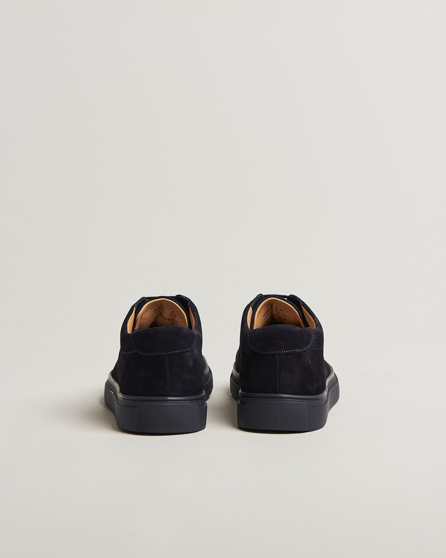 Men | Sneakers | Myrqvist | Oaxen Monochrome II Sneaker Navy Suede