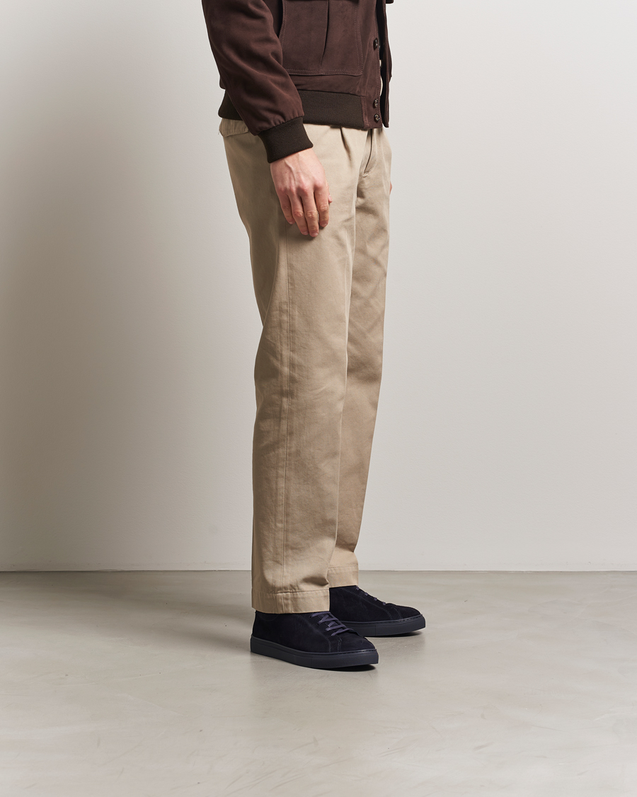 Men | Sneakers | Myrqvist | Oaxen Monochrome II Sneaker Navy Suede