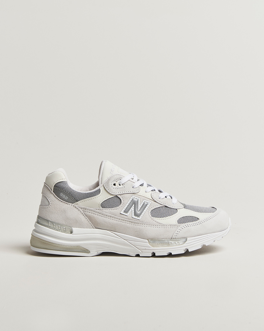 Men | Sneakers | New Balance Made In US & UK | New Balance Made in Made in USA 992 Sneakers White