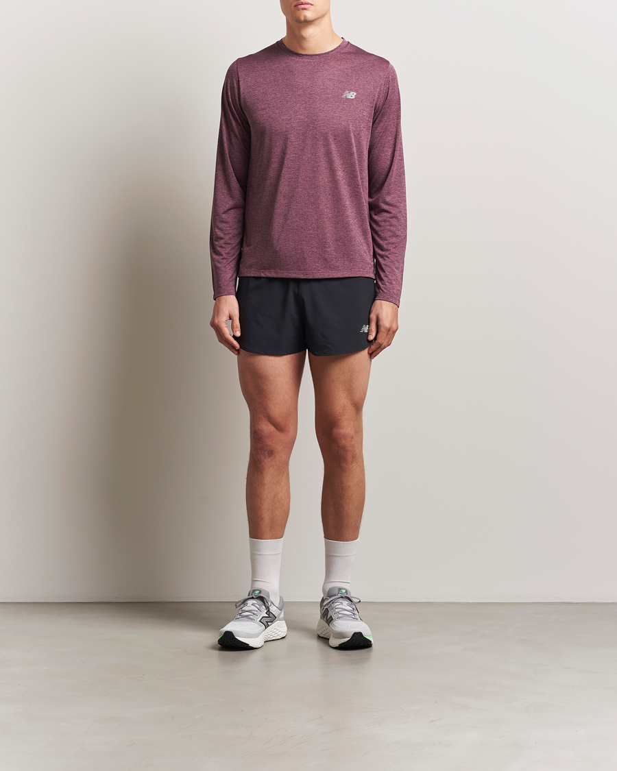 Men | Shorts | New Balance Running | Split Shorts Black
