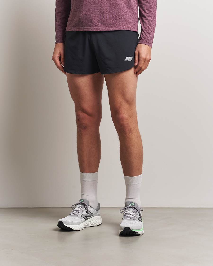 Men | Shorts | New Balance Running | Split Shorts Black