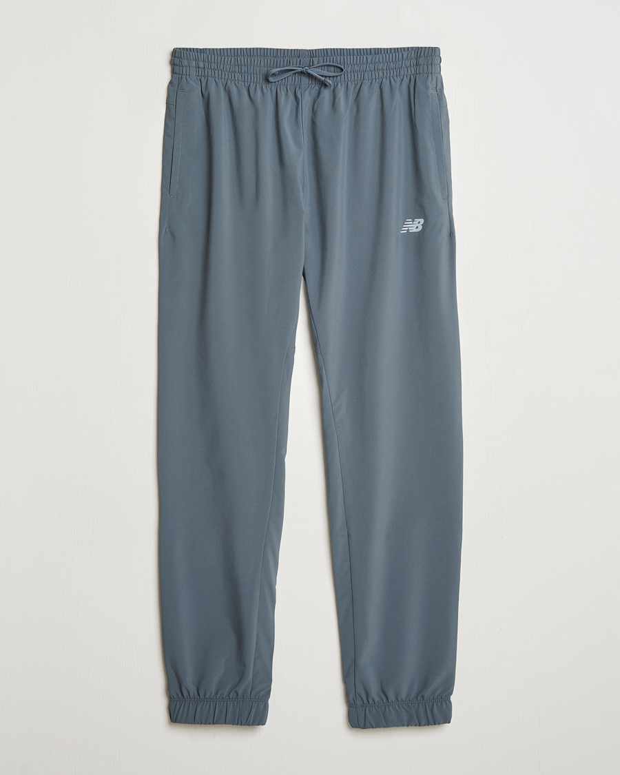 Men | Trousers | New Balance Running | Stretch Woven Pants Graphite