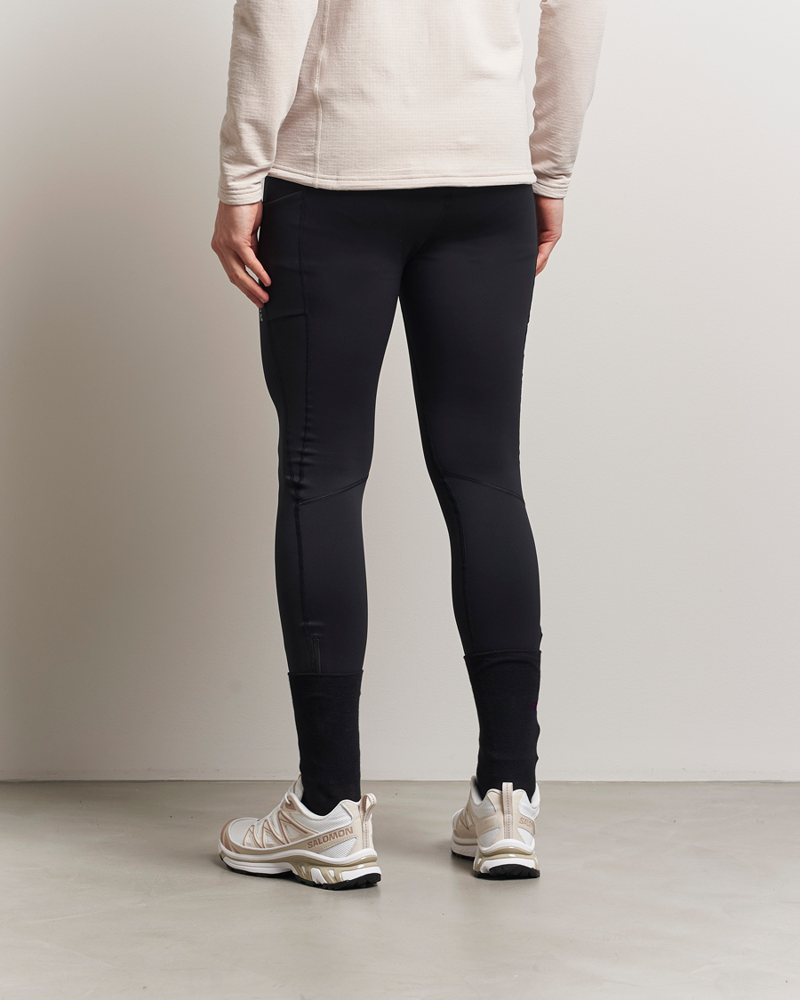 Men | Trousers | Houdini | Pace Trail Tights True Black