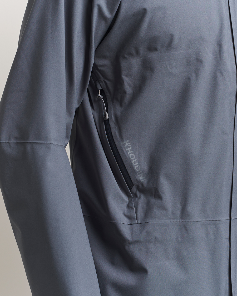 Men | Coats & Jackets | Houdini | BFF Waterproof Shell Jacket Thunder Grey