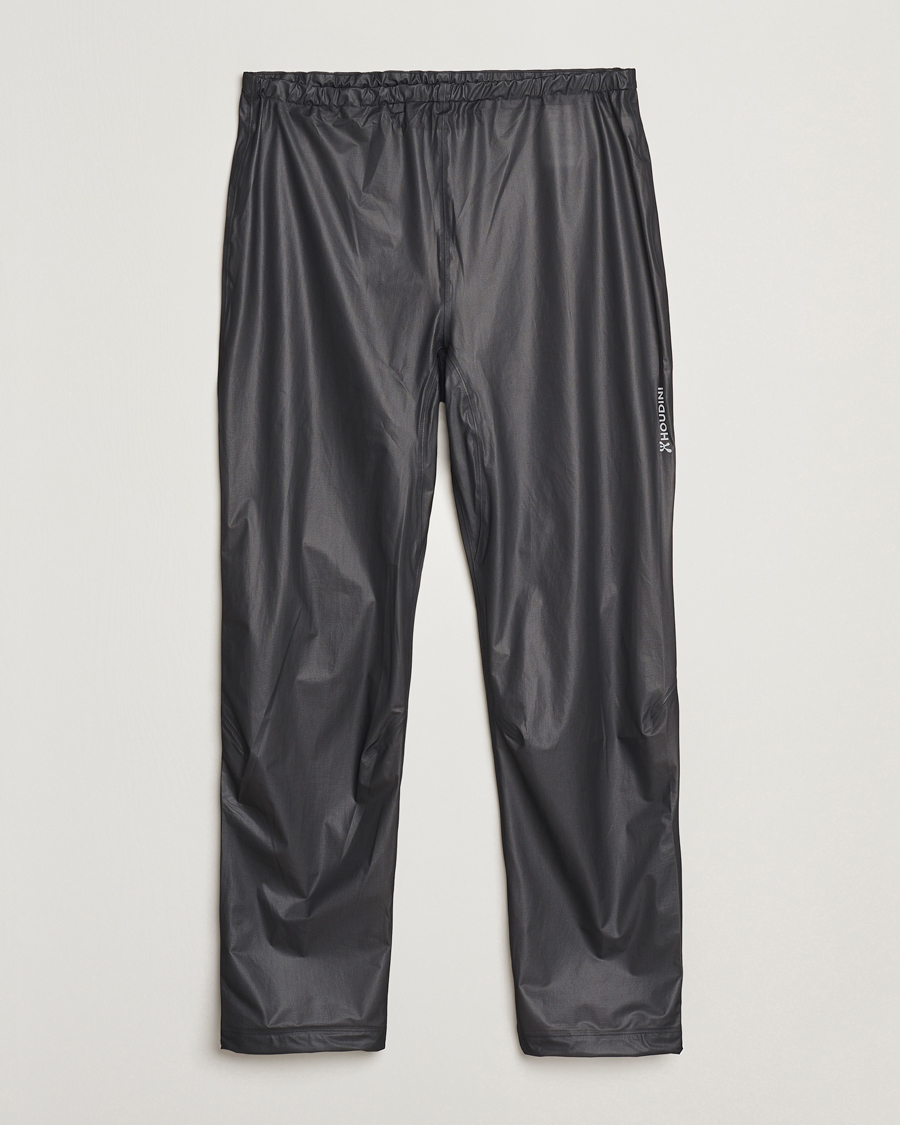 Men | Trousers | Houdini | The Orange Waterproof Pants True Black