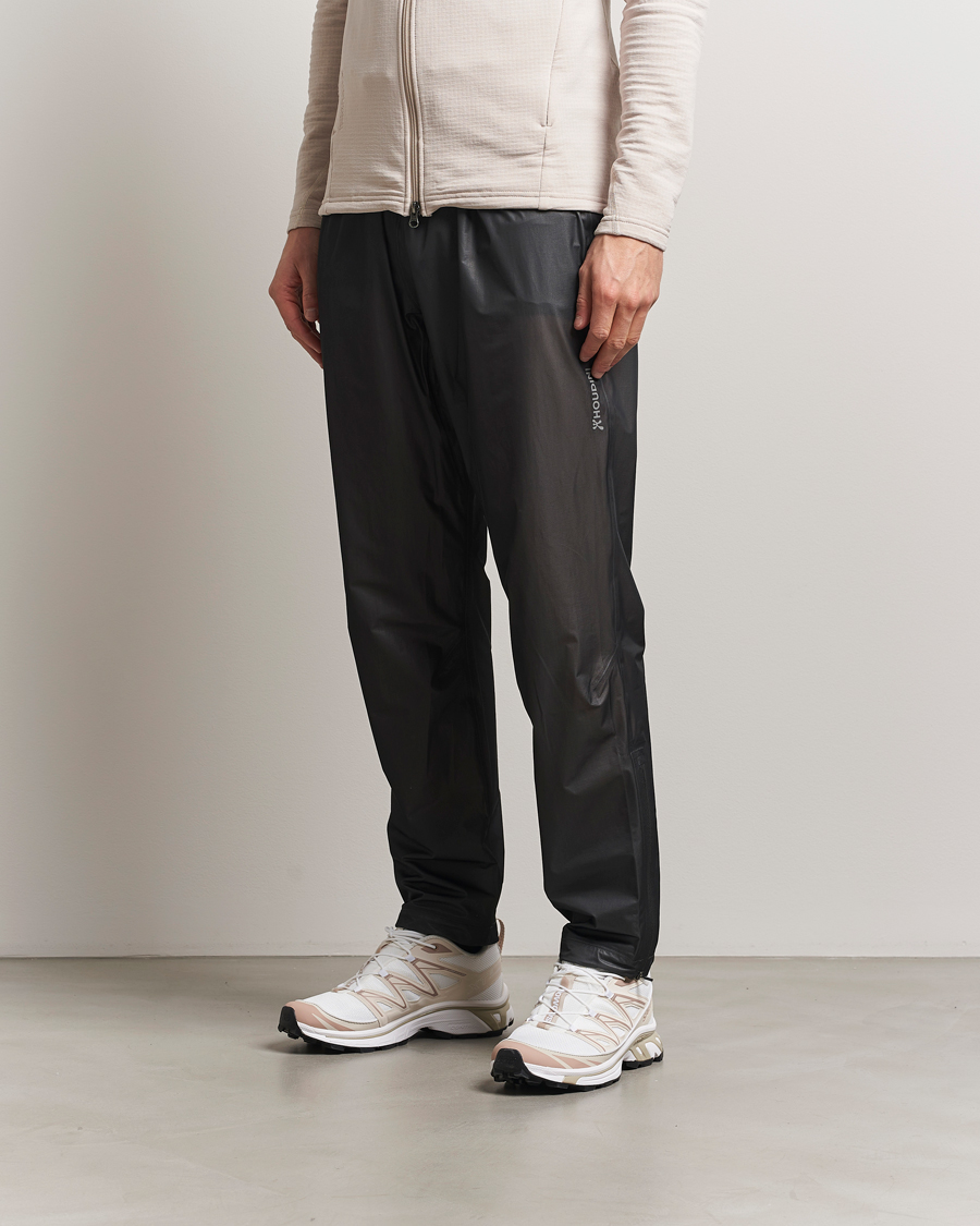Men | Trousers | Houdini | The Orange Waterproof Pants True Black