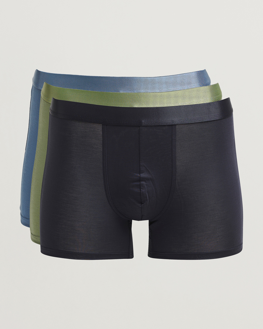 Men | Underwear & Socks | CDLP | 3-Pack Boxer Briefs Navy/Steel/Sage
