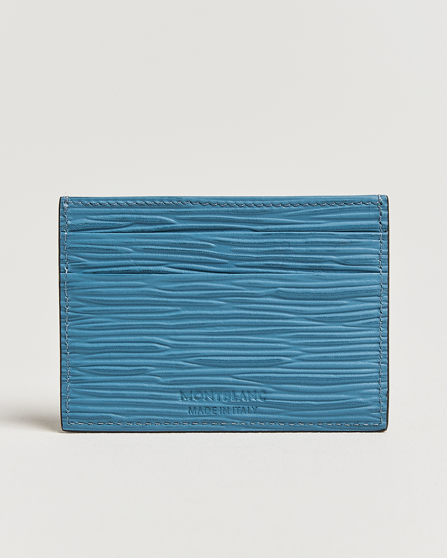 Men | Wallets | Montblanc | 4810 Card Holder 5cc Smokey Blue