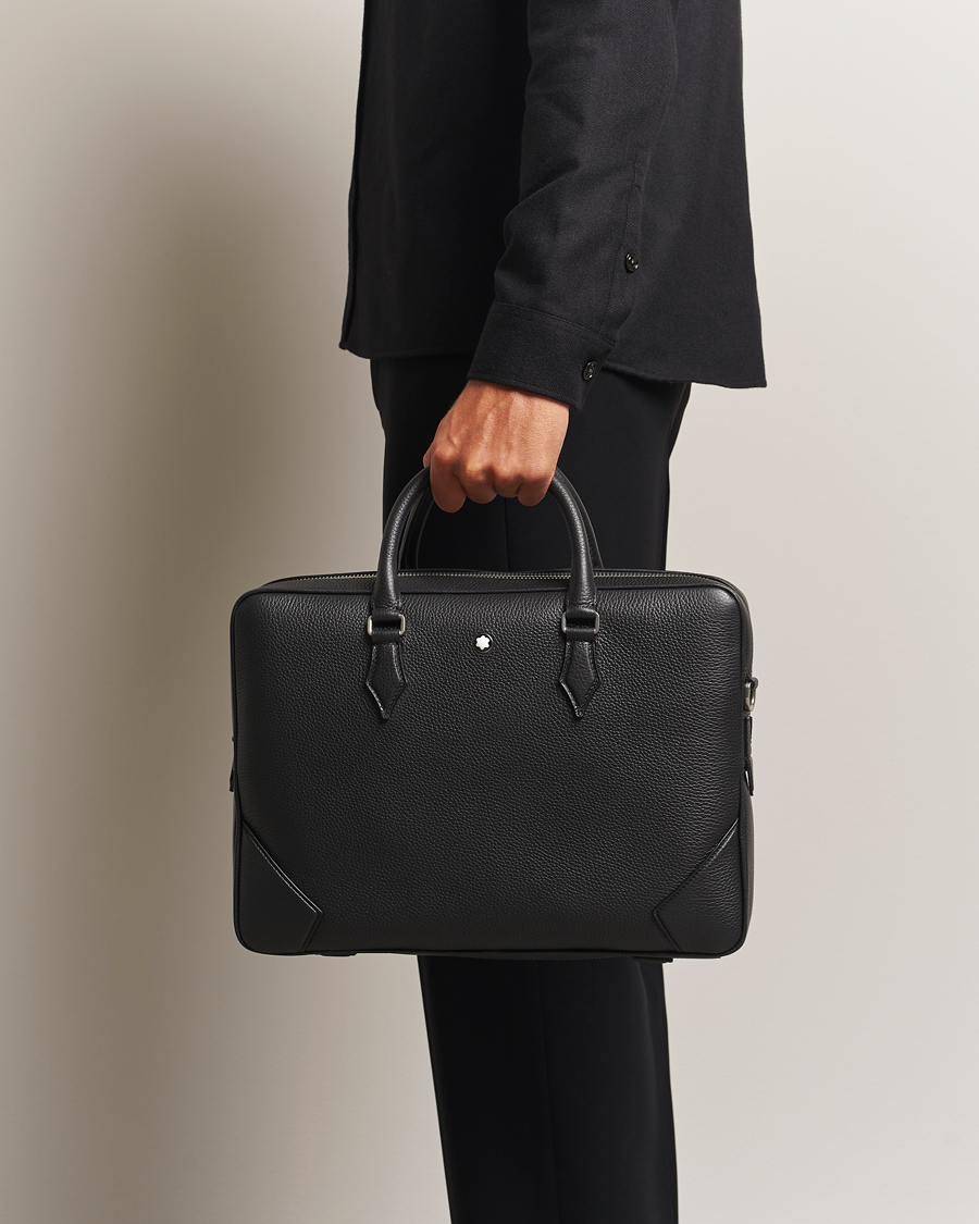Men | Bags | Montblanc | Soft Grain Document Case Black