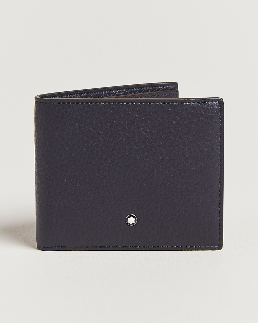 Men | Wallets | Montblanc | Soft Grain Wallet 8cc Night Blue