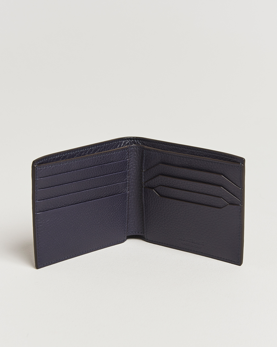 Men | Wallets | Montblanc | Soft Grain Wallet 8cc Night Blue