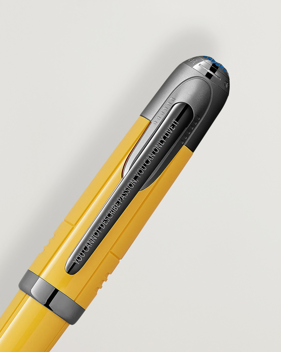 Men | Pens | Montblanc | Special Edition Enzo Ferrari Ballpoint Pen Modena Giallo