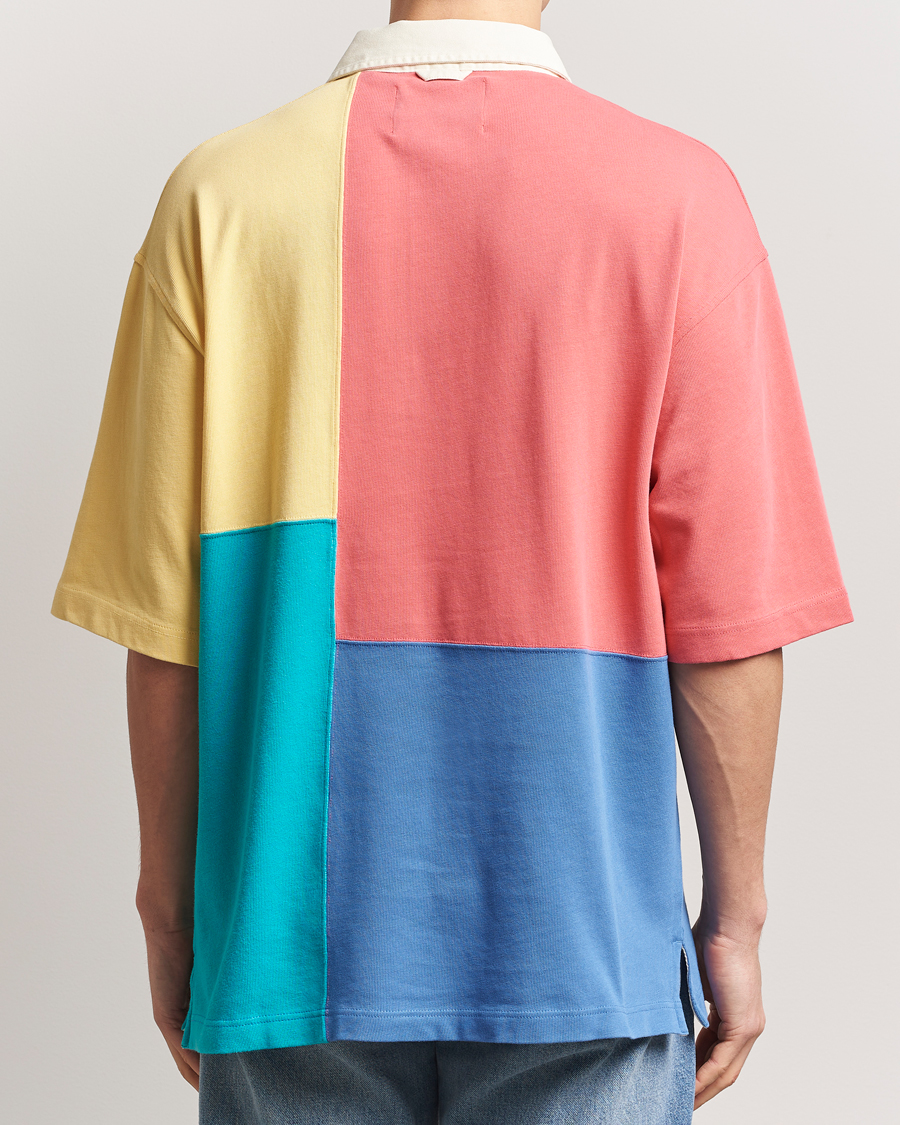 Men | Polo Shirts | GANT 240 Mulberry Street | Colorblocked Heavy Rugger Polo Multi