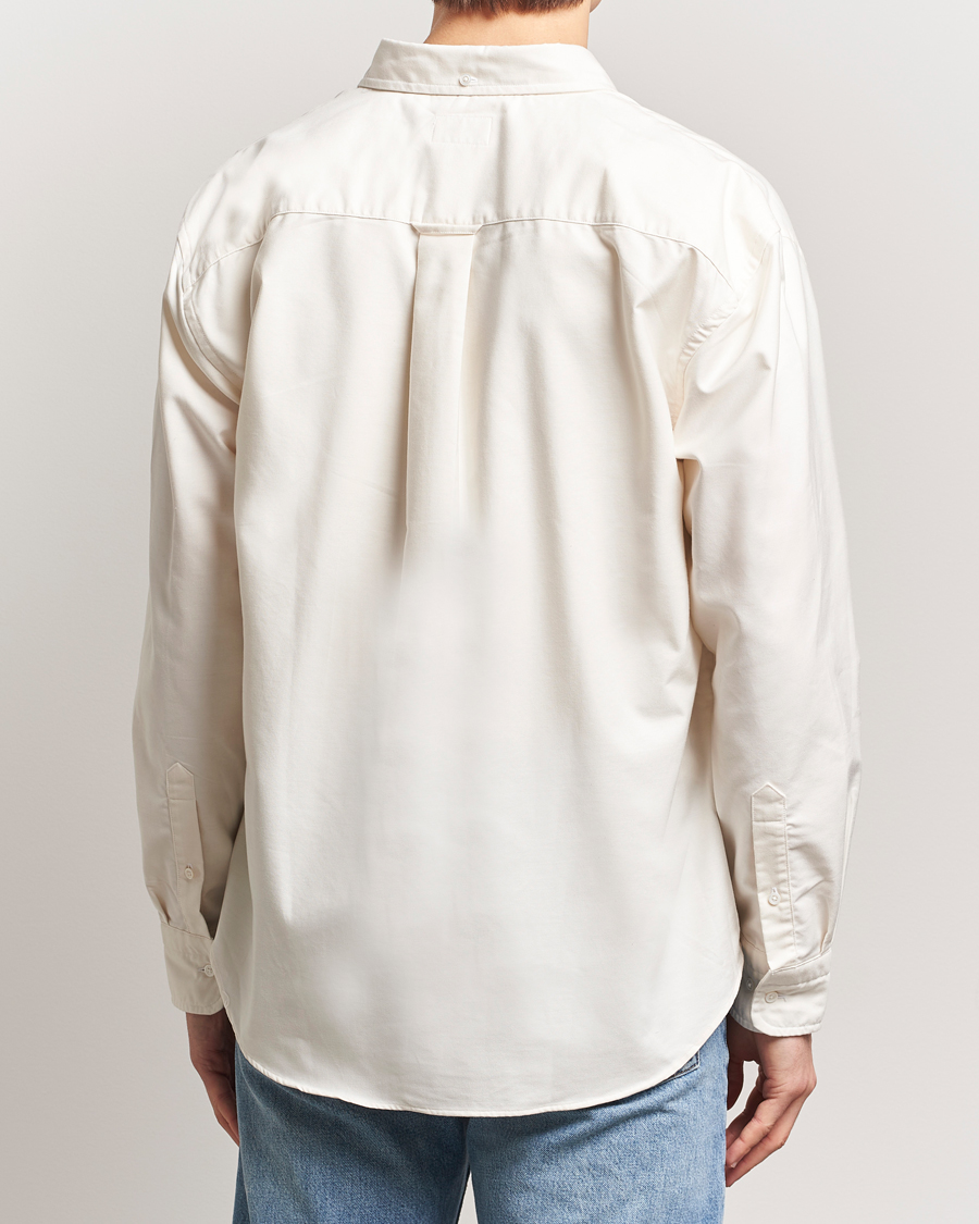 Men | Shirts | GANT 240 Mulberry Street | Relaxed Fit US Oxford Shirt Cream