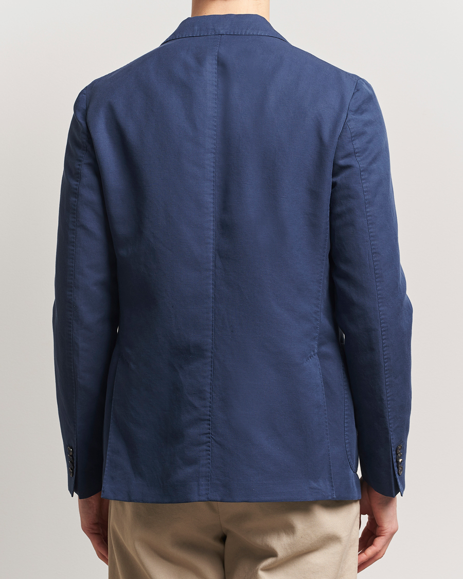 Men | Blazers | Incotex | Unconstructed Chinolino Blazer Navy