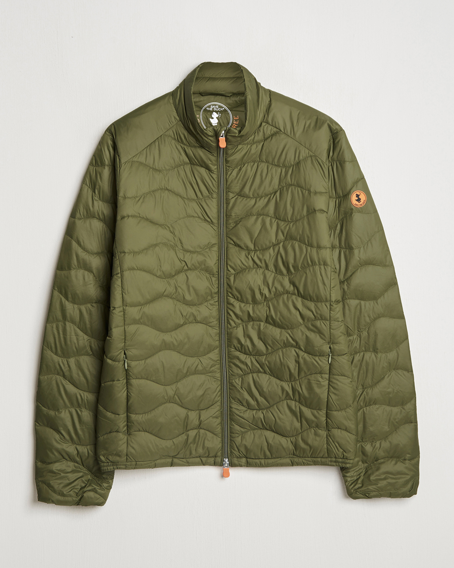 Men | Coats & Jackets | Save The Duck | Whirl Lightweight Padded Jacket Dusty Olive