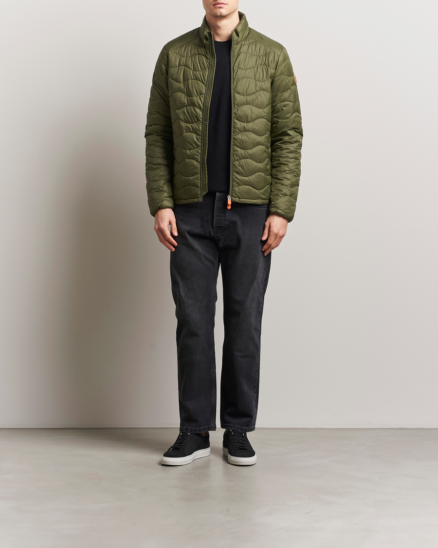 Men | Coats & Jackets | Save The Duck | Whirl Lightweight Padded Jacket Dusty Olive