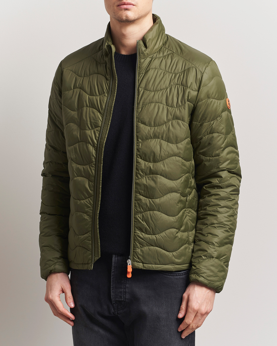 Men | Coats & Jackets | Save The Duck | Whirl Lightweight Padded Jacket Dusty Olive