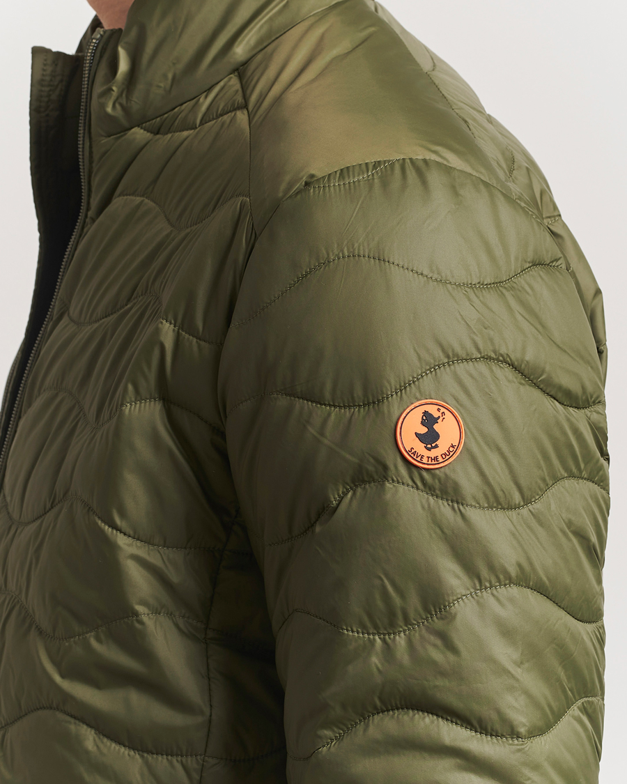 Men | Coats & Jackets | Save The Duck | Whirl Lightweight Padded Jacket Dusty Olive