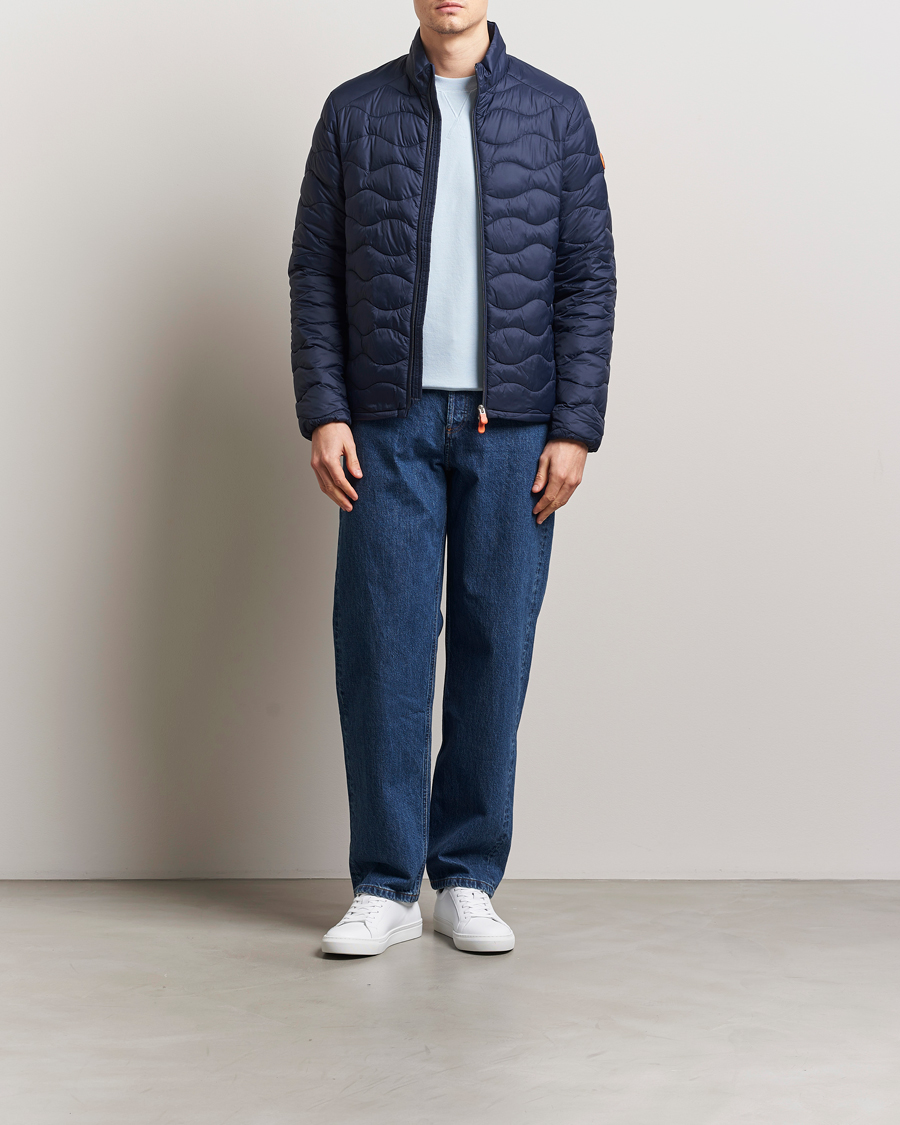 Men | Coats & Jackets | Save The Duck | Whirl Lightweight Padded Jacket Navy Blue