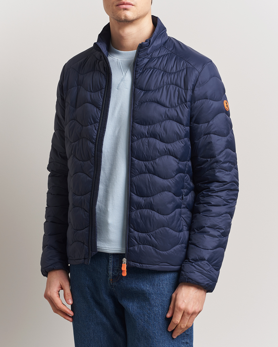 Men | Coats & Jackets | Save The Duck | Whirl Lightweight Padded Jacket Navy Blue