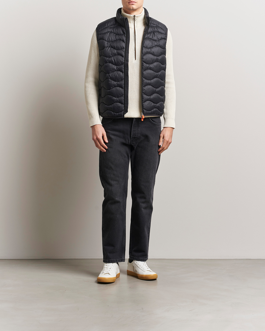 Men | Gilets | Save The Duck | Tide Lightweight Padded Vest Black