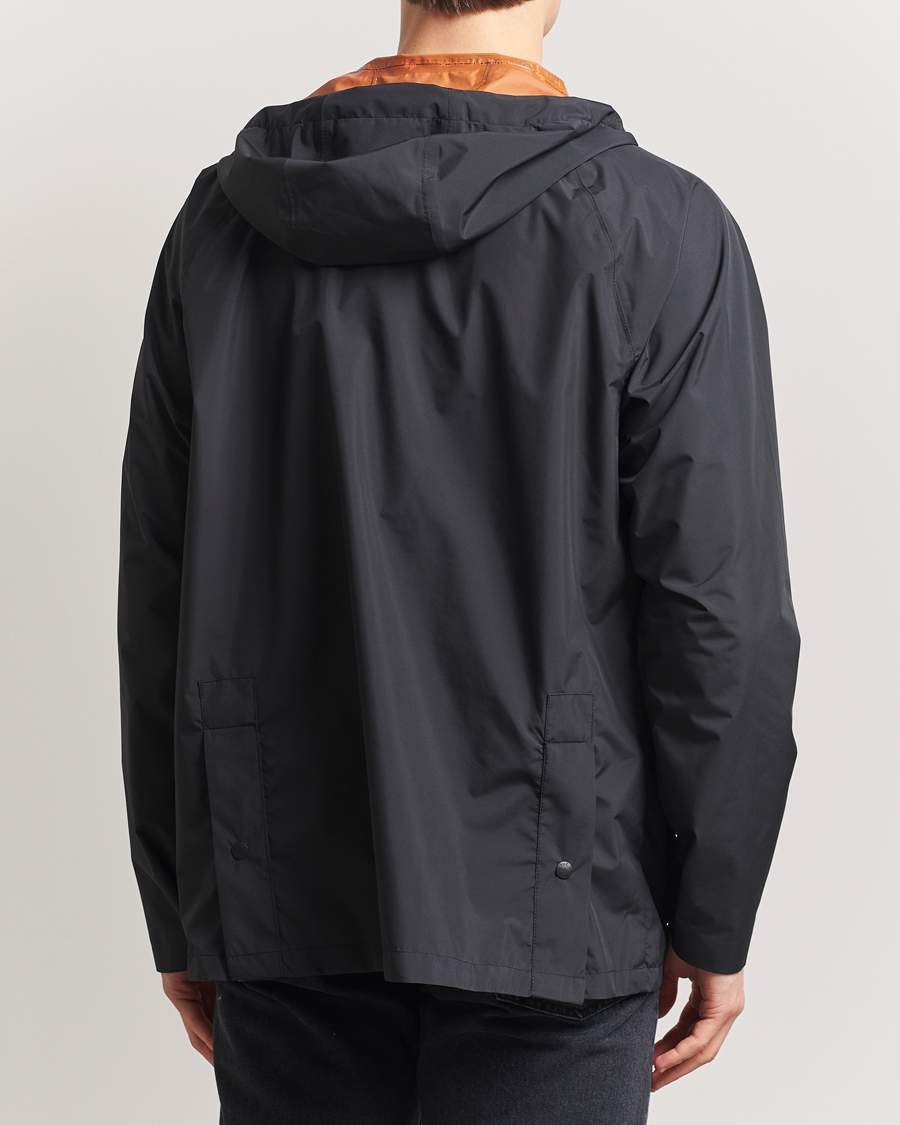 Men | Coats & Jackets | Save The Duck | Ghibli Wind/Water Resistant Hooded Jacket Black