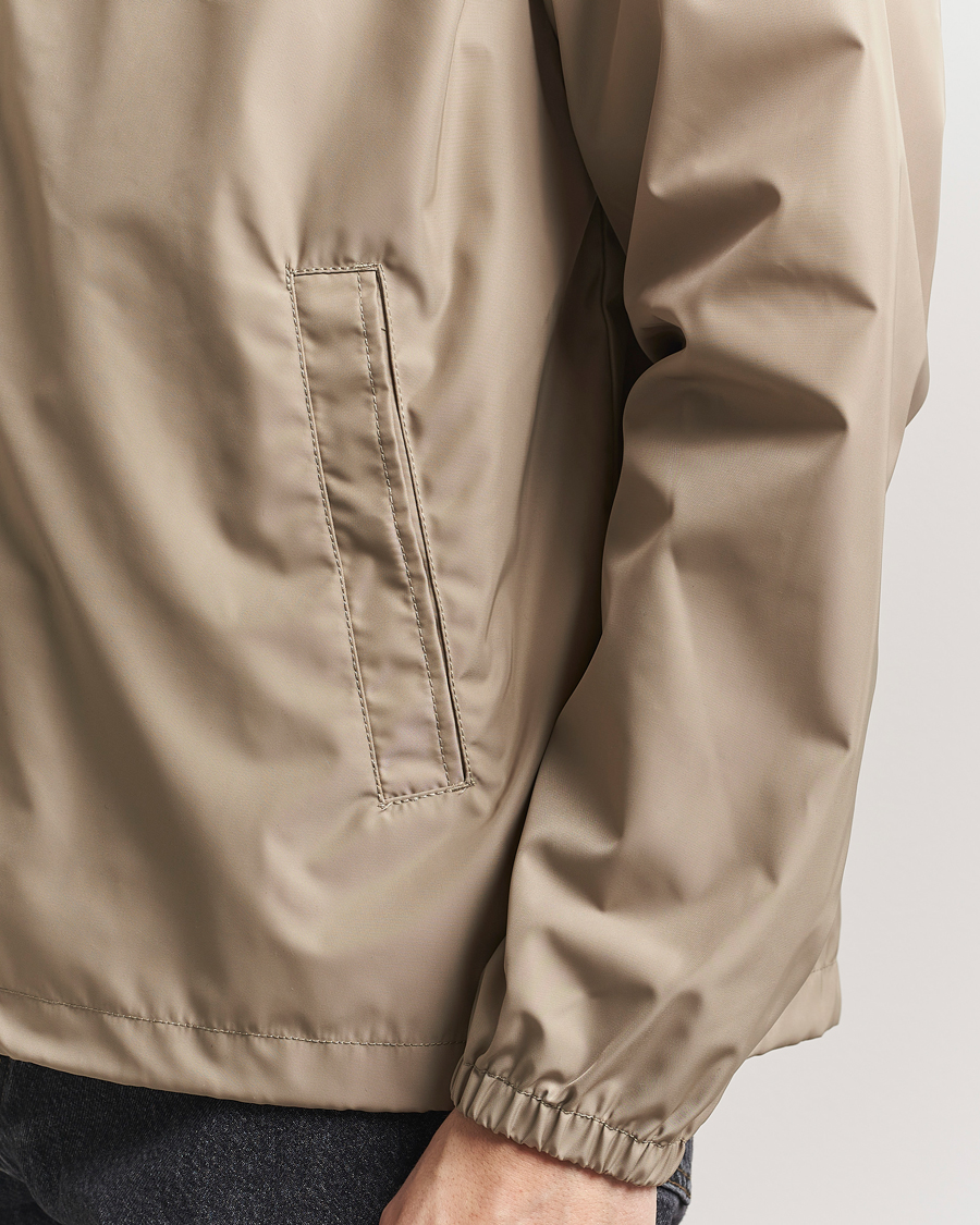 Men | Coats & Jackets | Save The Duck | Prince Wind/Water Resistant Coach Jacket Stone Beige
