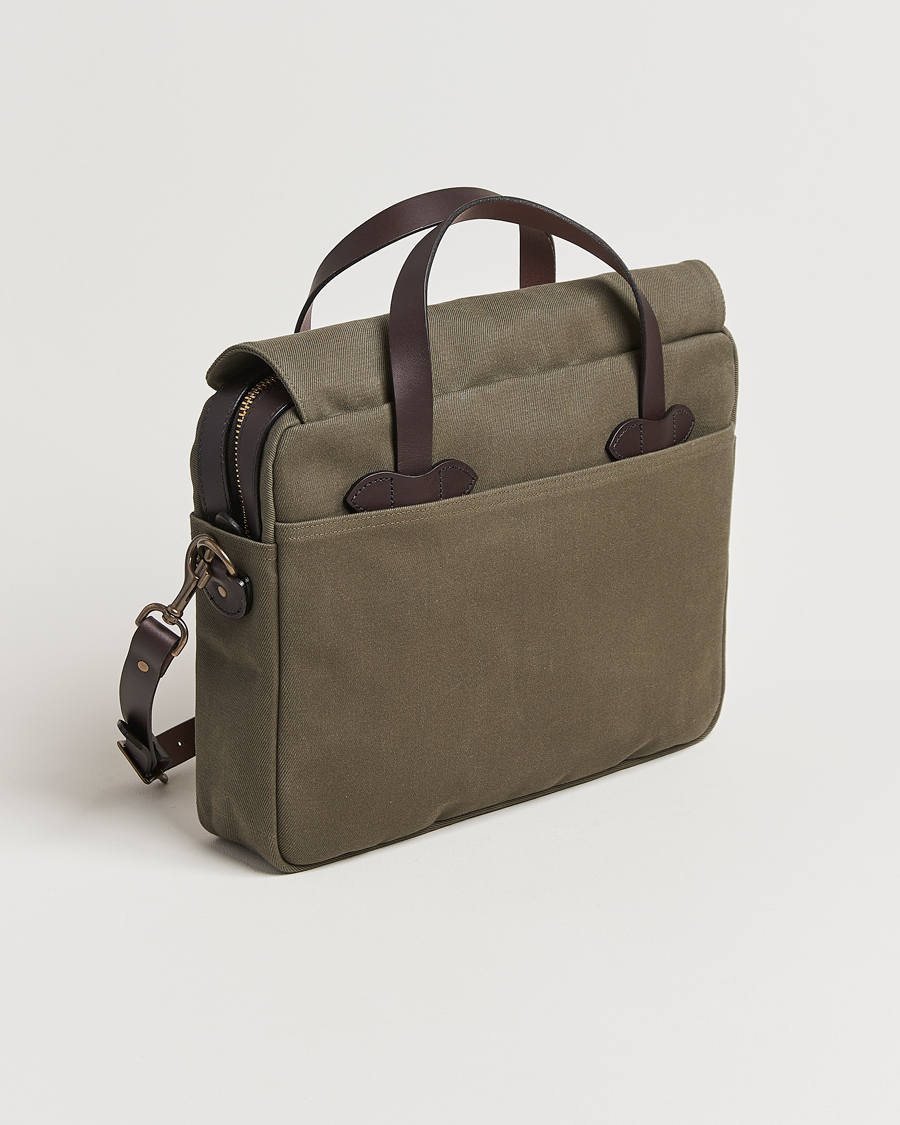Men | Bags | Filson | Original Briefcase Otter Green